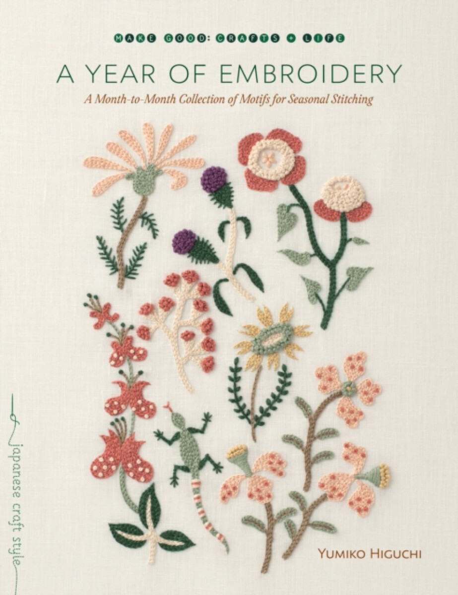 Kniha Year of Embroidery