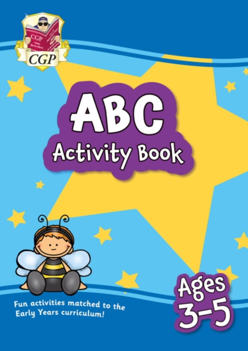 Kniha ABC Activity Book for Ages 3-5: perfect for learning the alphabet