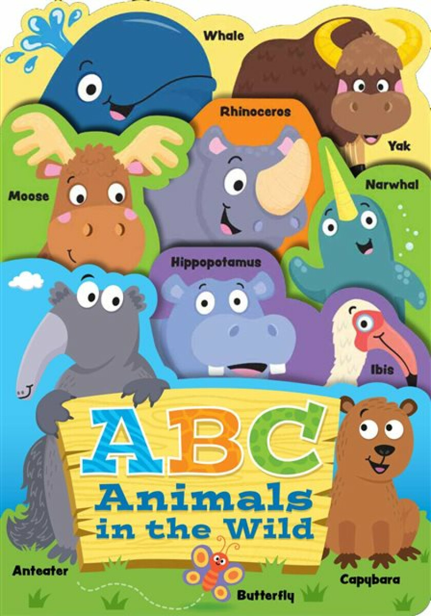 Kniha ABC Animals in the Wild