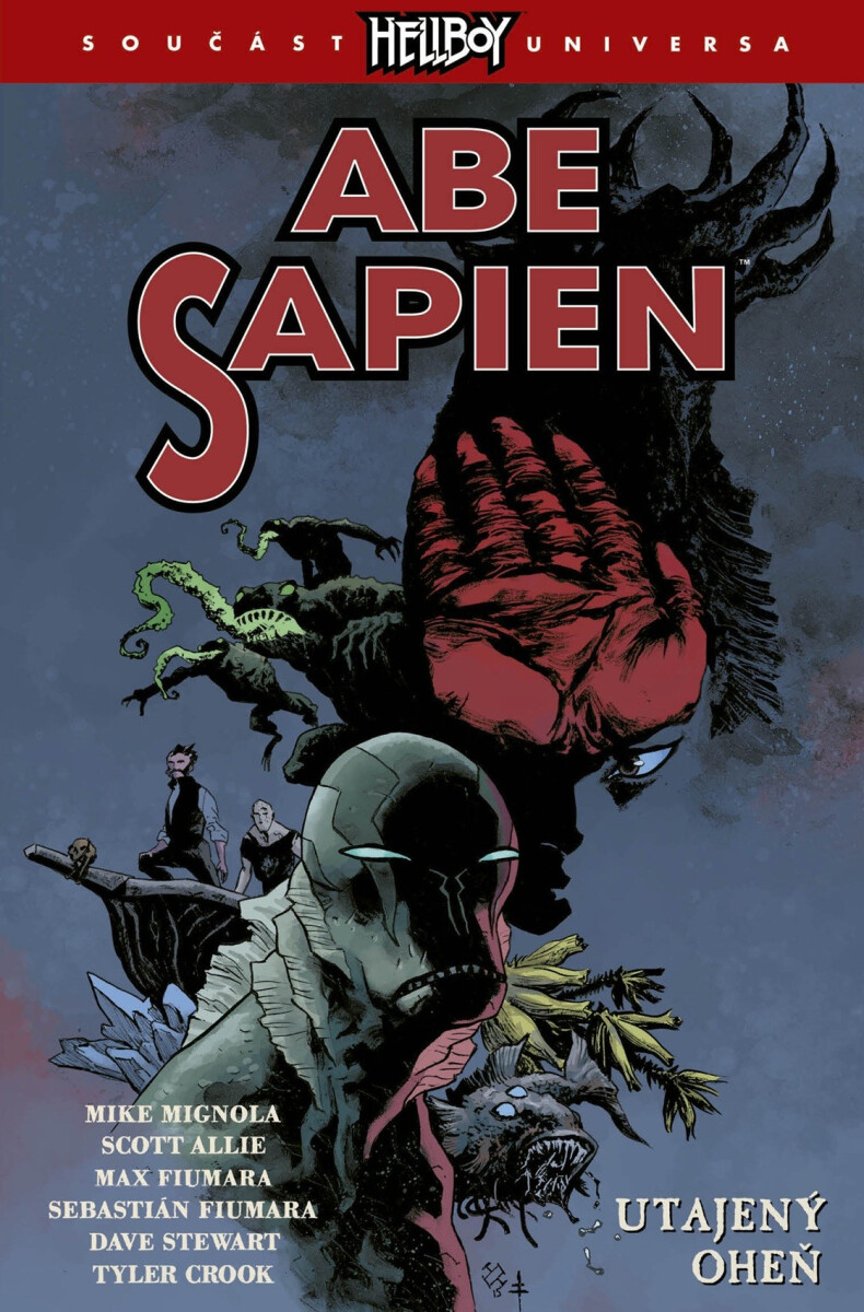 Kniha Abe Sapien 7 - Utajený oheň