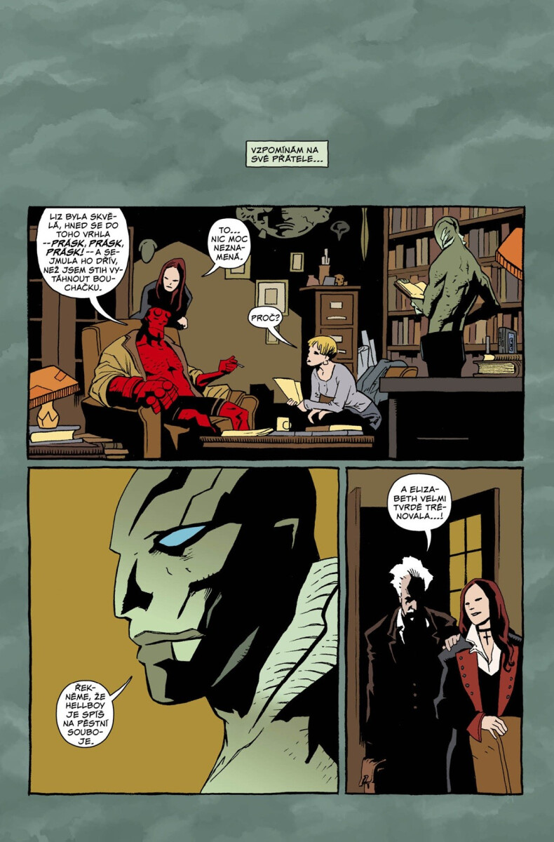 Abe Sapien 7: Utajený oheň – Mike Mignola, Scott Allie