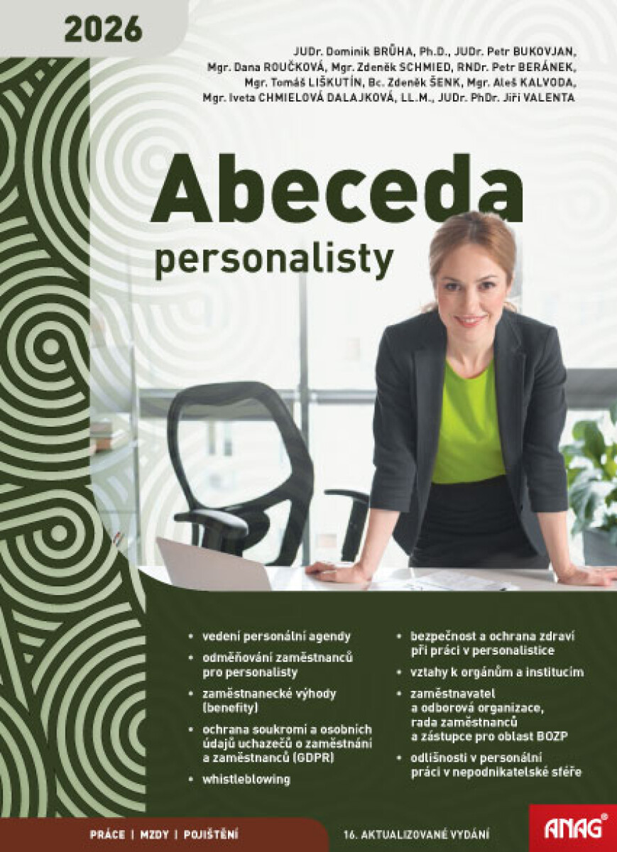 Kniha Abeceda personalisty 2026