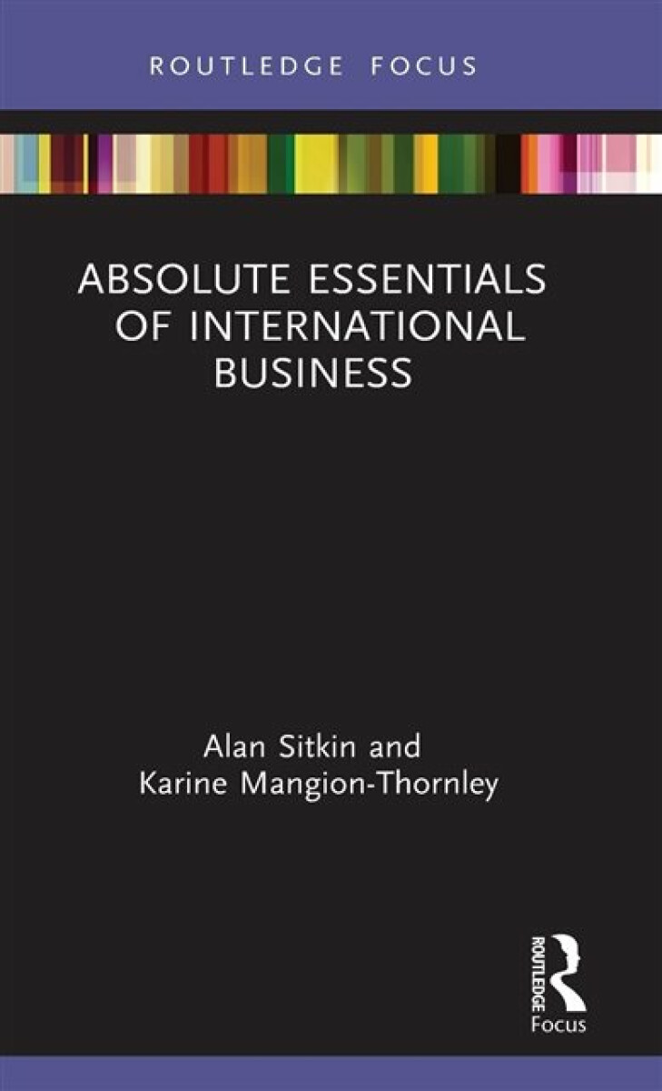 Kniha Absolute Essentials of International Business