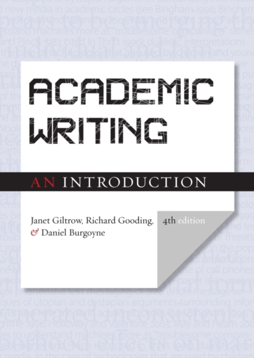 Kniha Academic Writing