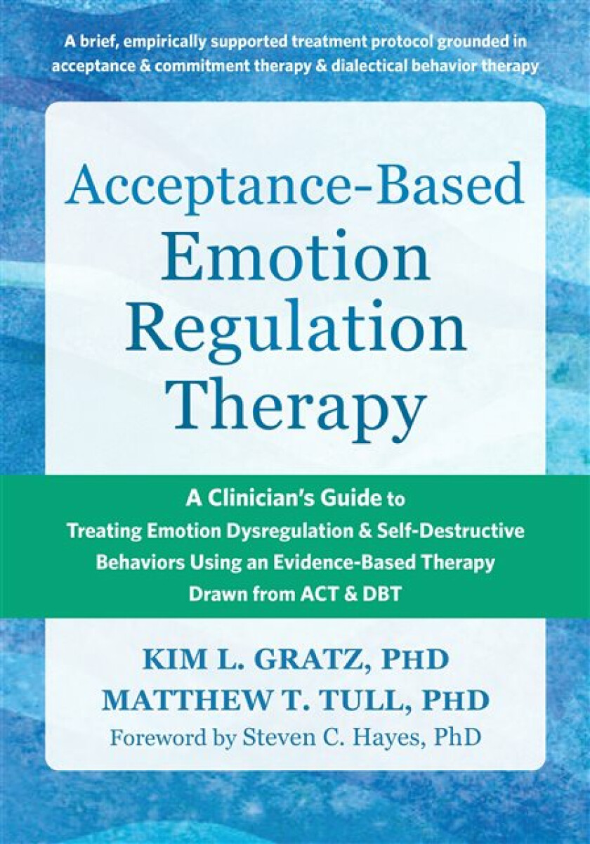 Kniha Acceptance-Based Emotion Regulation Therapy