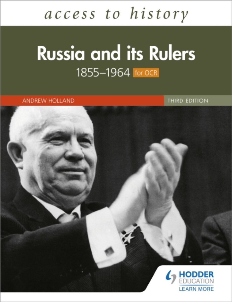 Kniha Access to History: Russia and its Rulers 1855–1964 for OCR, Third Edition