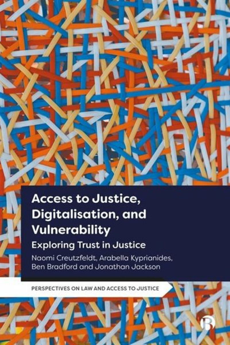 Kniha Access to Justice, Digitalization and Vulnerability