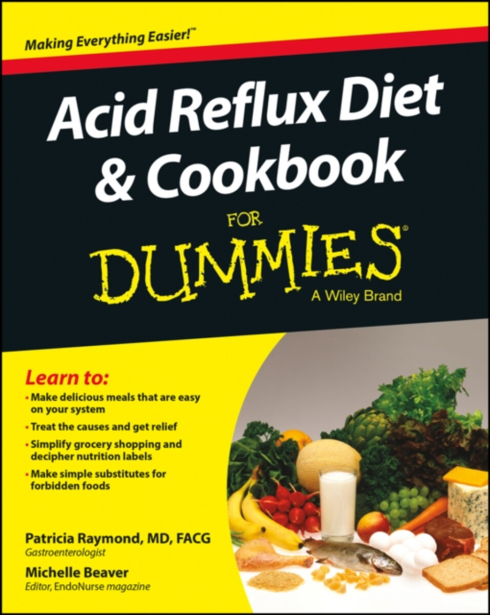 Kniha Acid Reflux Diet a Cookbook For Dummies