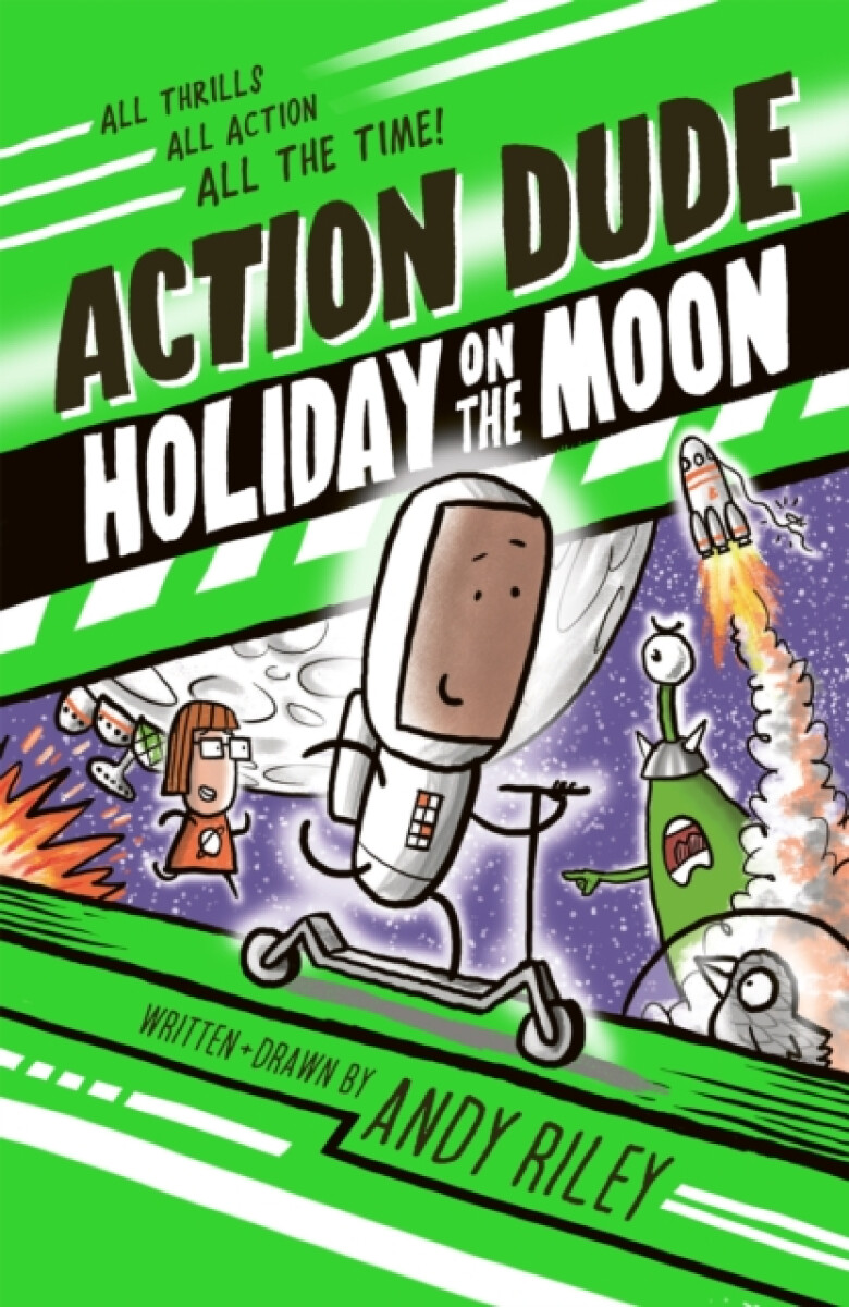 Kniha Action Dude Holiday on the Moon