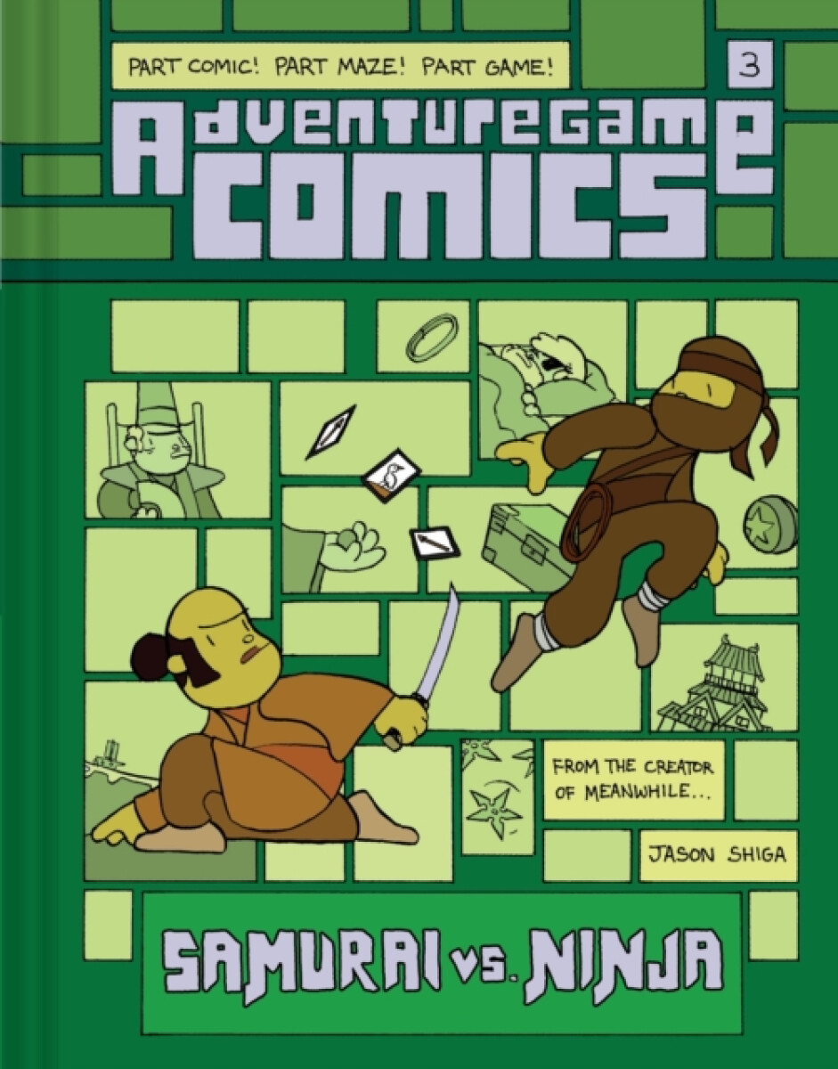 Kniha Adventuregame Comics: Samurai vs. Ninja (Book 3)