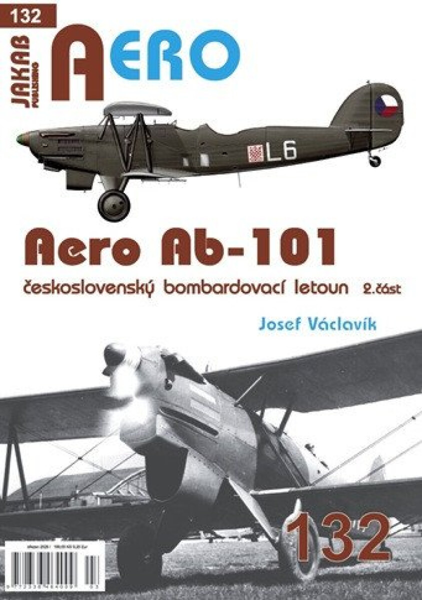 Kniha AERO 132 Aero Ab-101 československý bombardovací letoun 2. část
