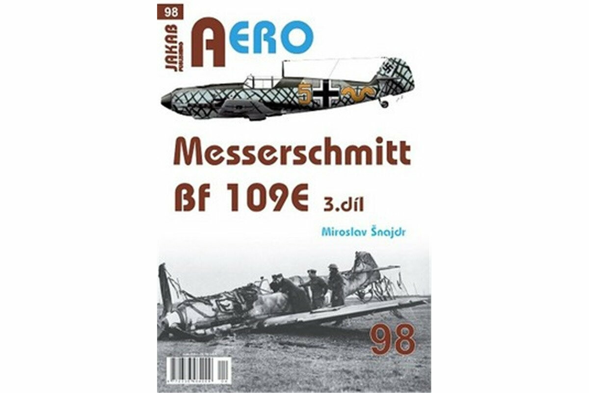 Kniha AERO 98 Messerschmitt Bf 109E 3.díl