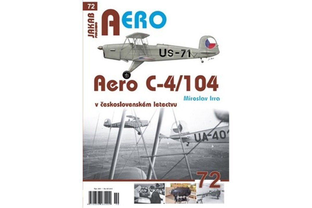 Kniha Aero C-4/104 v československém letectvu