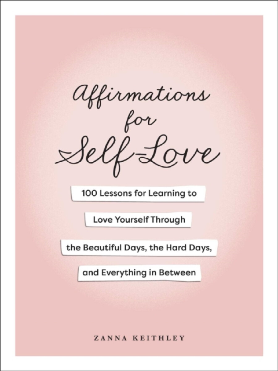 Kniha Affirmations for Self-Love