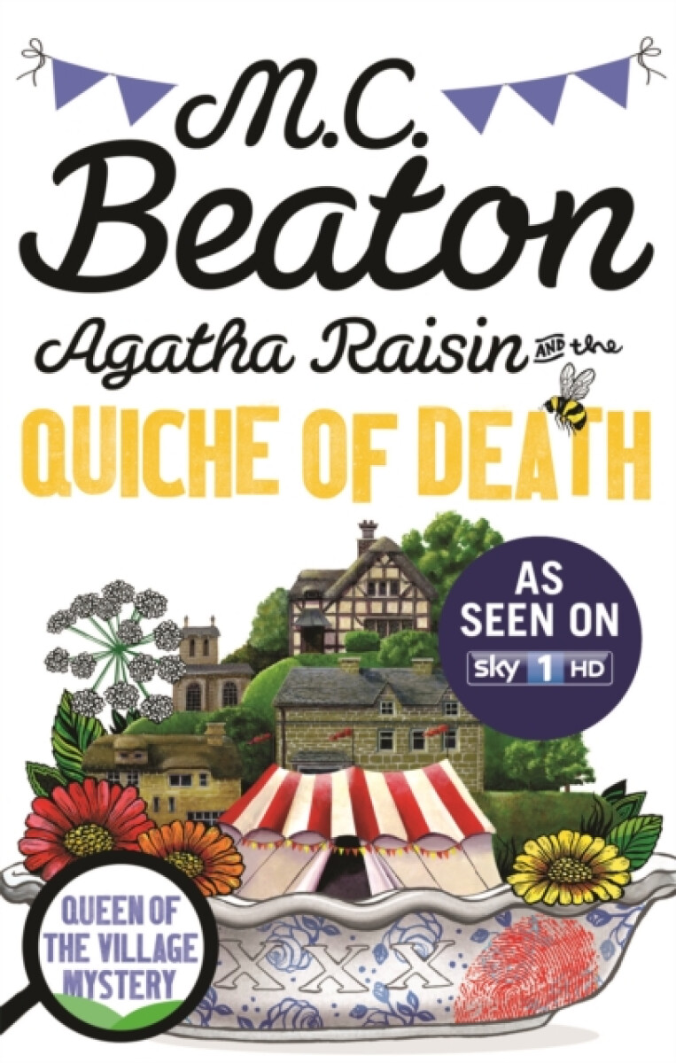Kniha Agatha Raisin and the Quiche of Death. TV Tie-In
