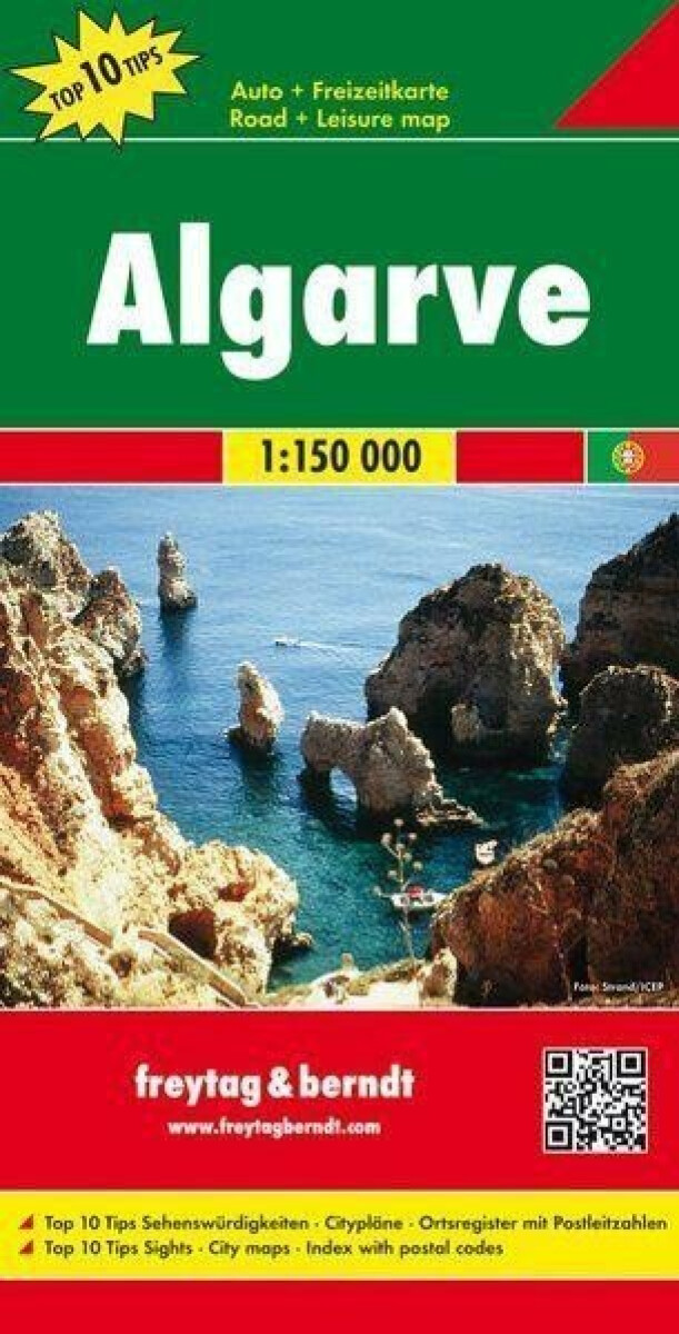 AK 9801 Algarve 1:150 000 / automapa + mapa volného času