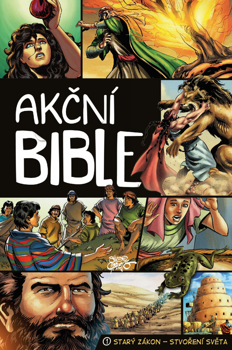Kniha Akční Bible: Starý zákon - Stvoření světa