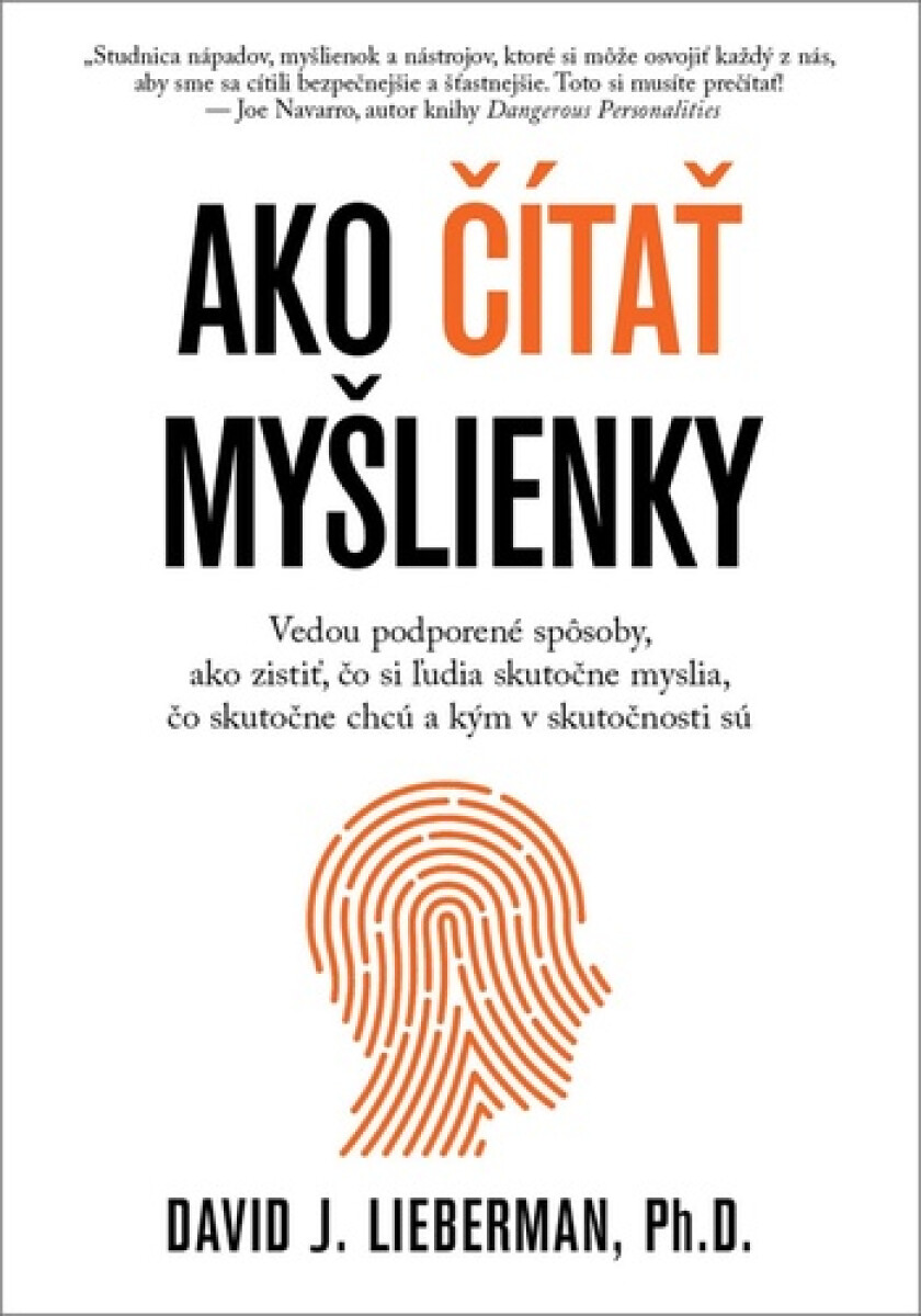 Kniha Ako čítať myšlienky