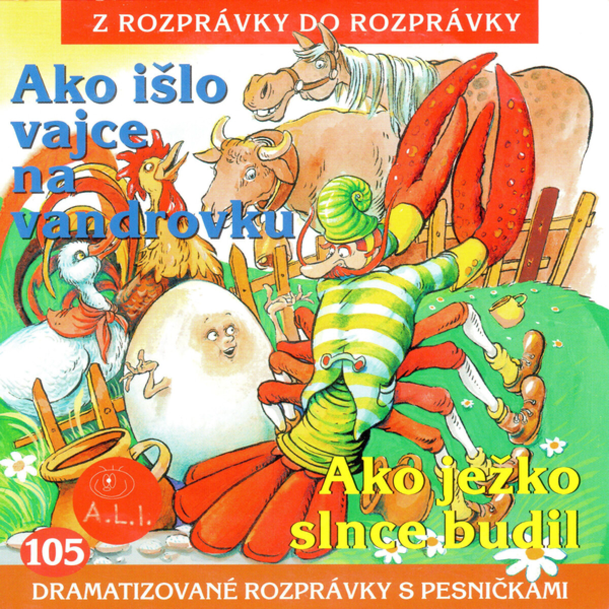 Levně Ako išlo vajce na vandrovku - audiokniha