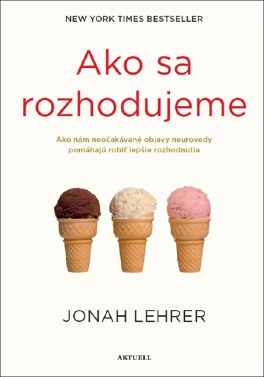 Kniha Ako sa rozhodujeme
