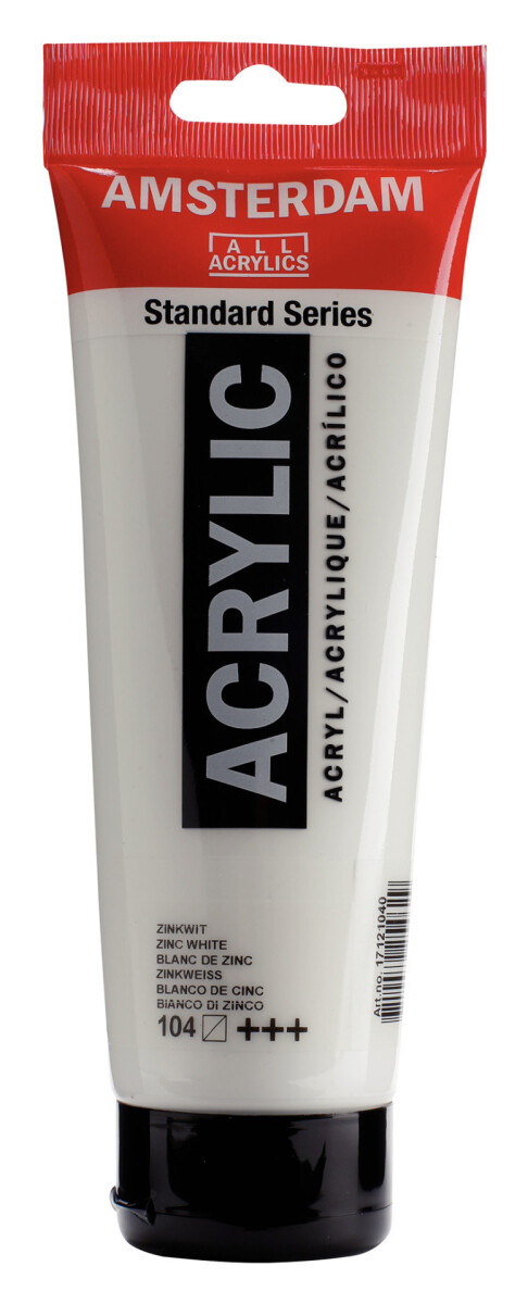 Akryl Amsterdam St. 250 ml - 104 Zinc White