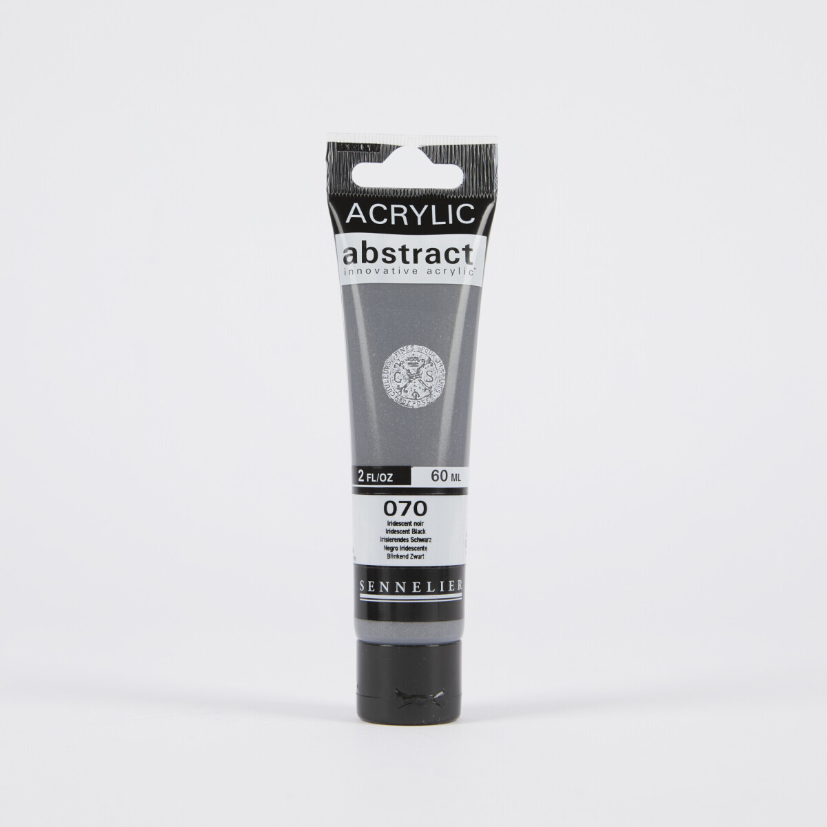 Akrylová barva Abstract Sennelier - 070 Iridescent Black, 60 ml