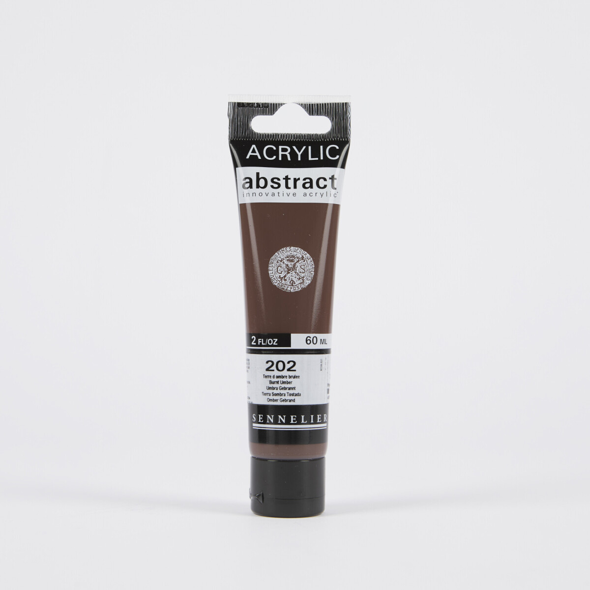 Akrylová barva Abstract Sennelier - 202 Burnt Umber, 60 ml