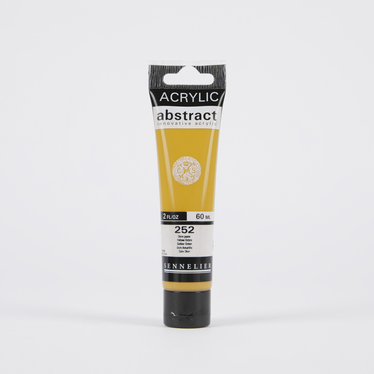 Akrylová barva Abstract Sennelier - 252 Yellow Ochre, 60 ml