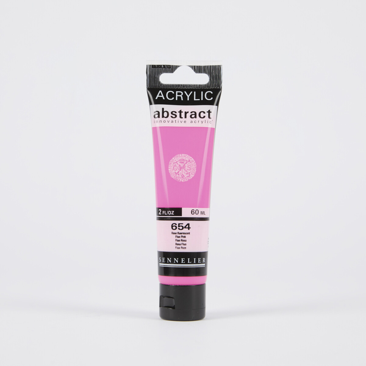 Akrylová barva Abstract Sennelier - 654 Fluo Pink, 60 ml