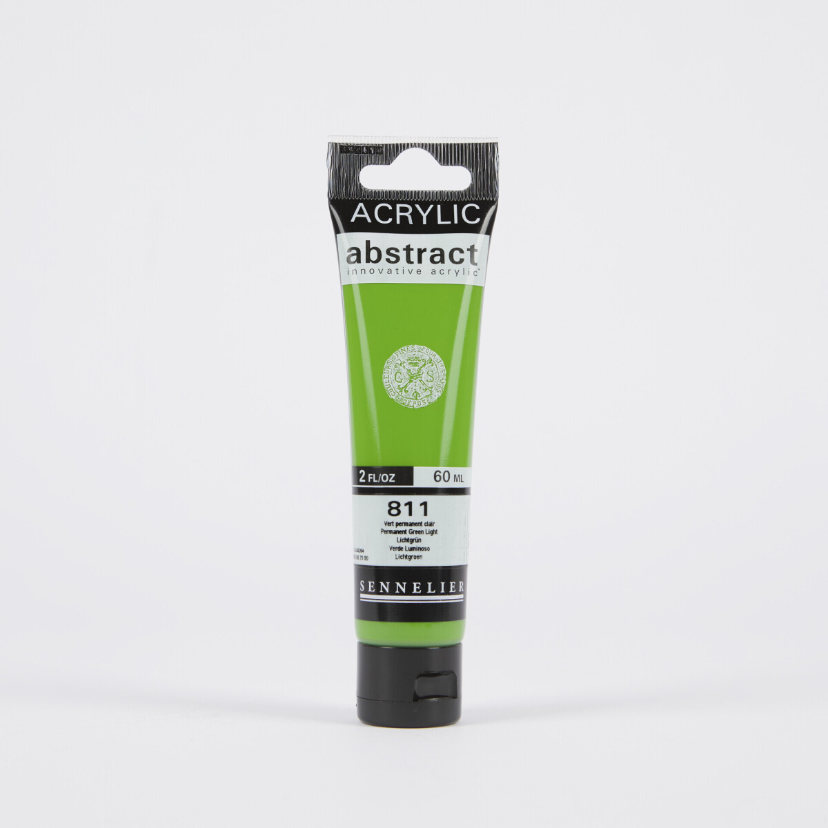Akrylová barva Abstract Sennelier - 811 Permanent Green Light, 60 ml