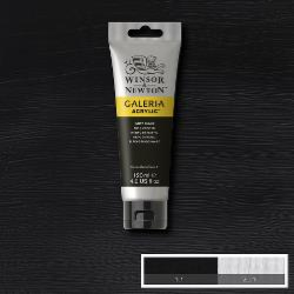 Akrylová barva Galeria 120ml – 331 ivory black