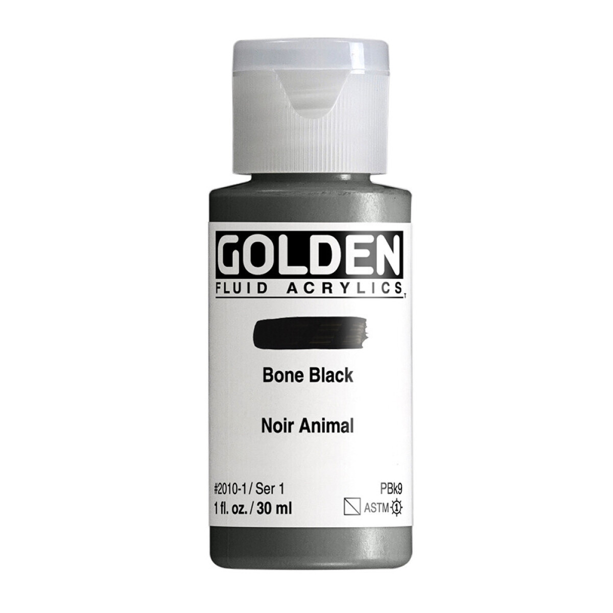 Akryl Golden Fluid 30ml – 2010 Bone Black