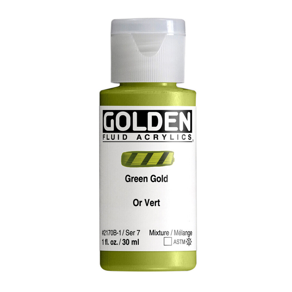 Akryl Golden Fluid 30ml – 2170 Green Gold