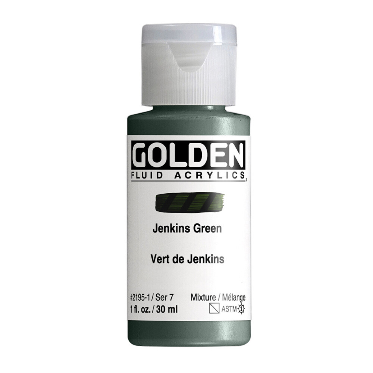 Akryl Golden Fluid 30ml – 2195 Jenkins Green