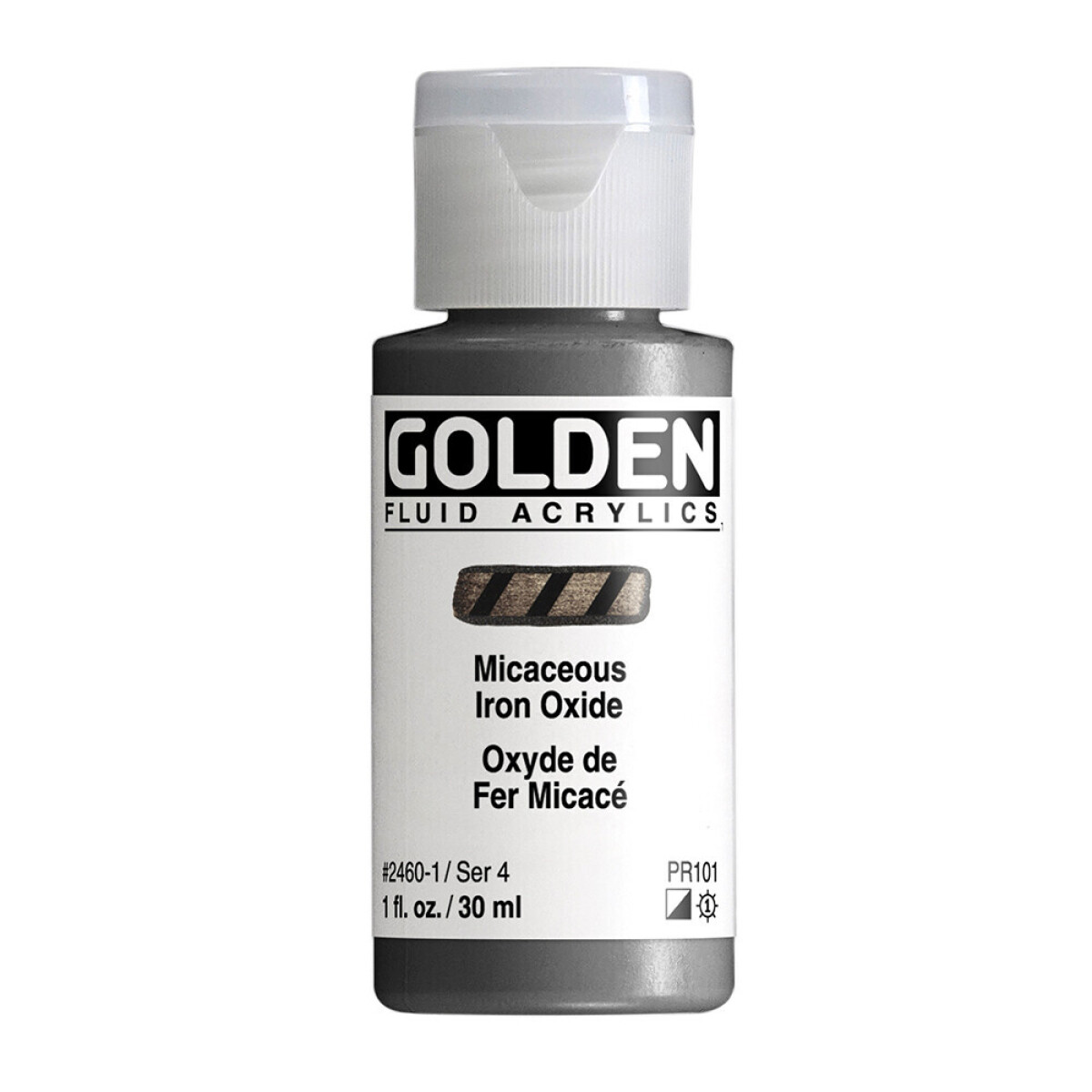 Akryl Golden Fluid 30ml – 2460 Micaceous Iron Oxide