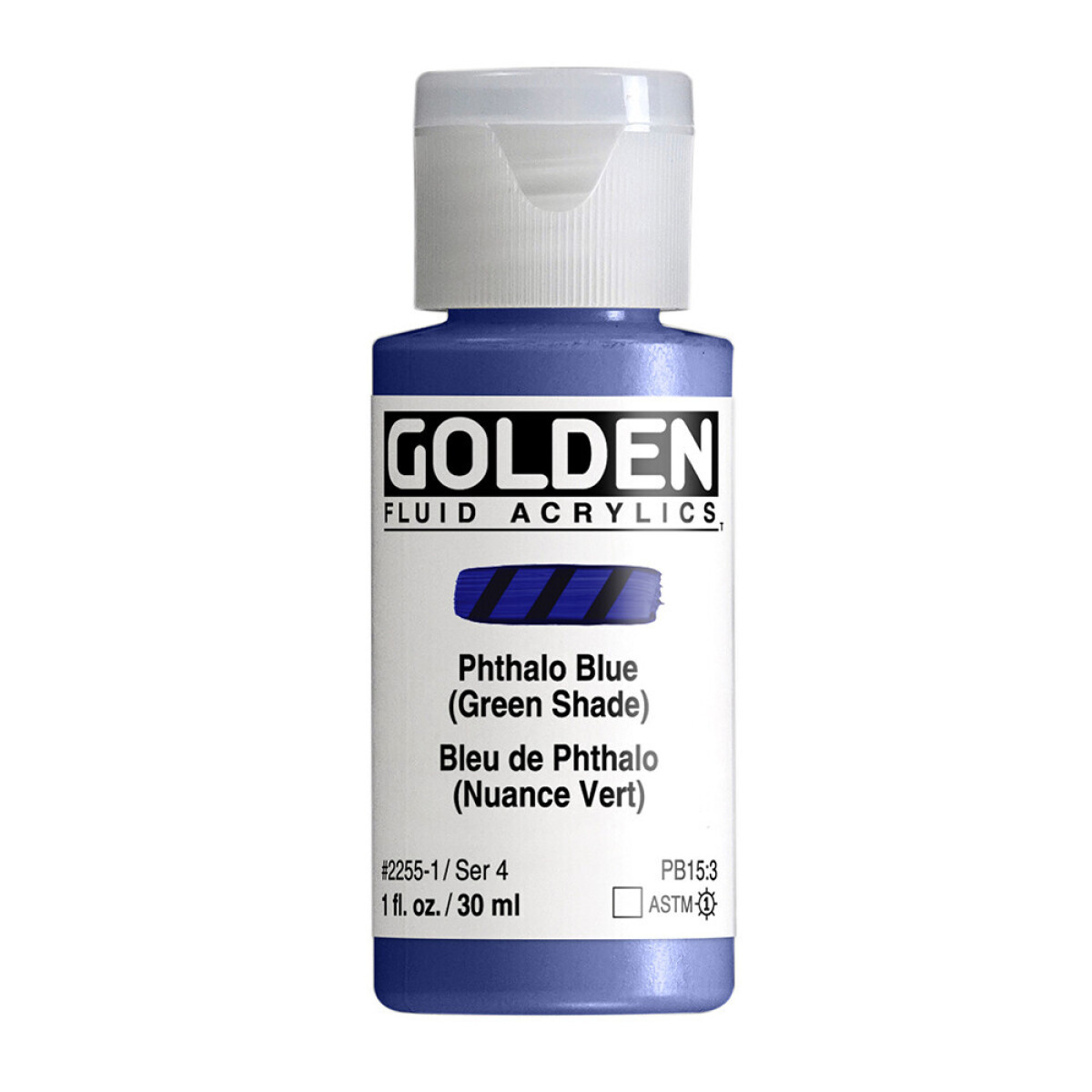 Akryl Golden Fluid 30ml – 2255 Phthalo Blue (Green Shade)