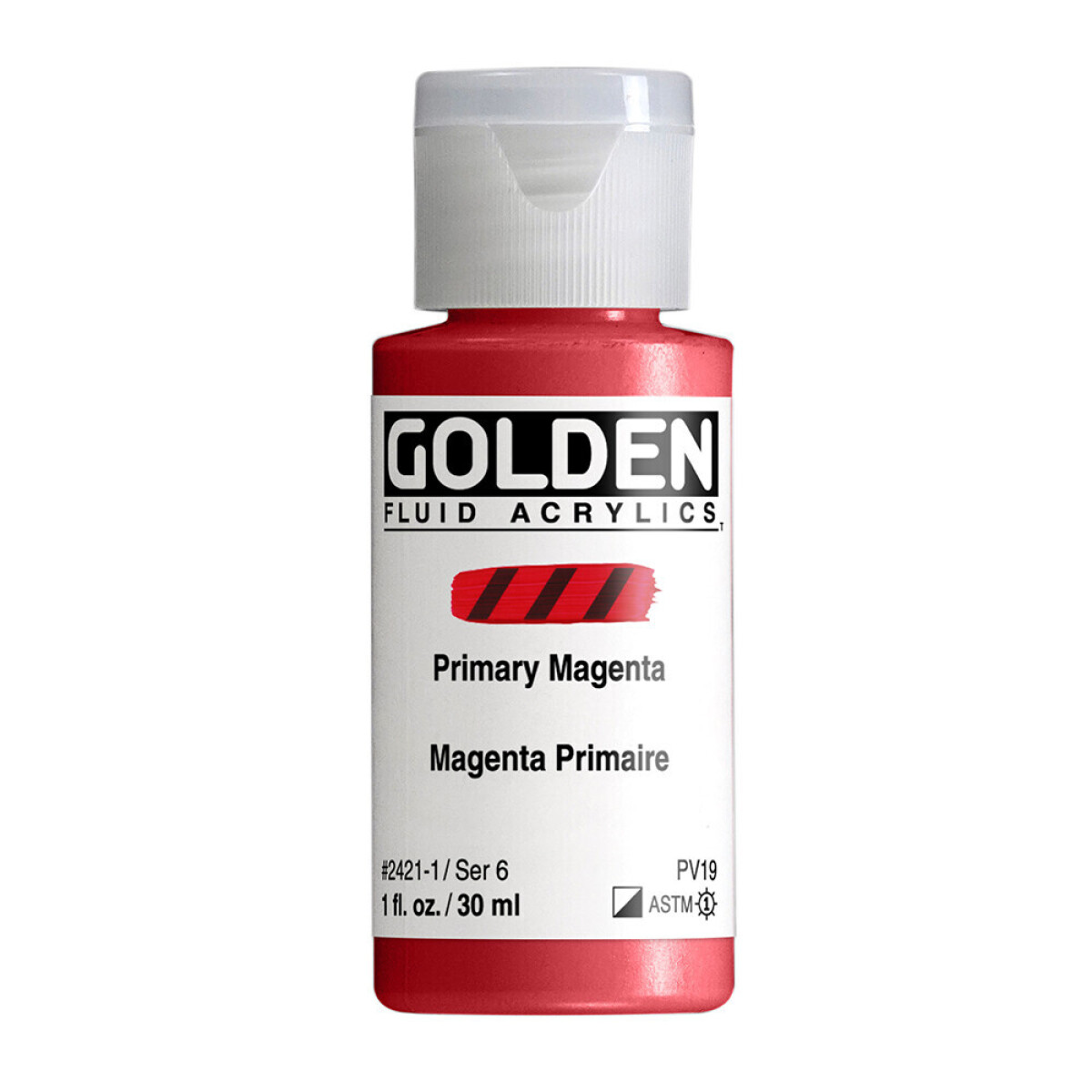 Akryl Golden Fluid 30ml – 2421 Primary Magenta