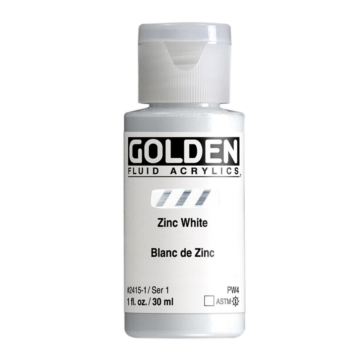 Akryl Golden Fluid 30ml – 2415 Zinc White