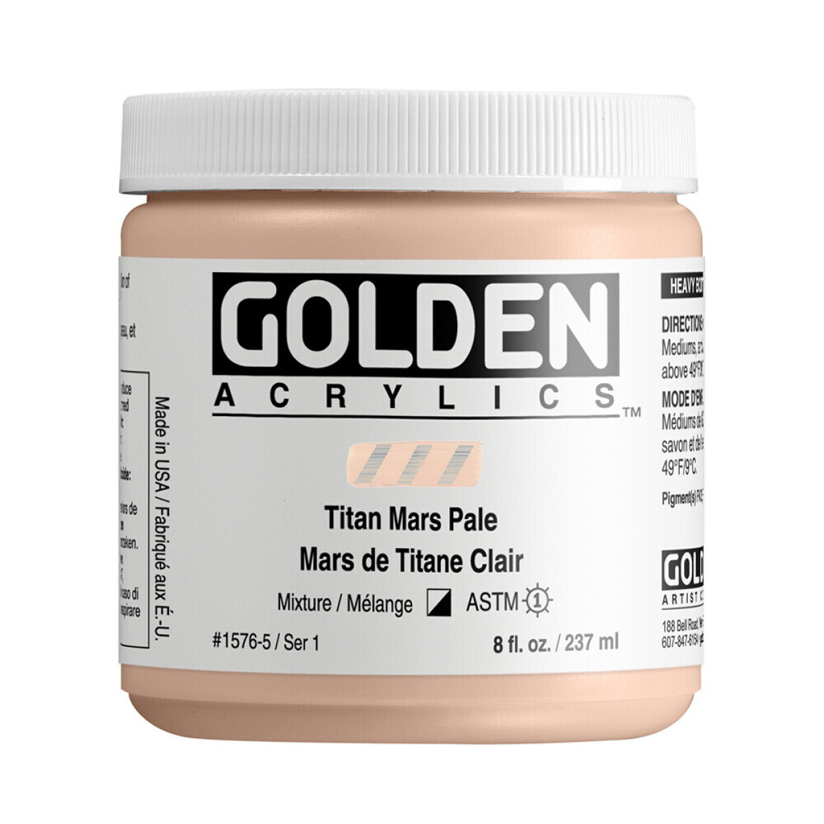 Akryl Golden HB 237ml – 1576 Titan Mars Pale