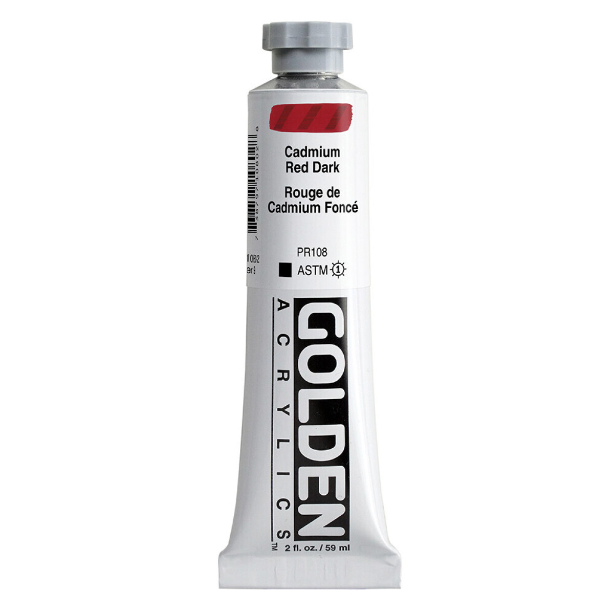 Akryl Golden HB 59ml – 1080 Cadmium Red Dark
