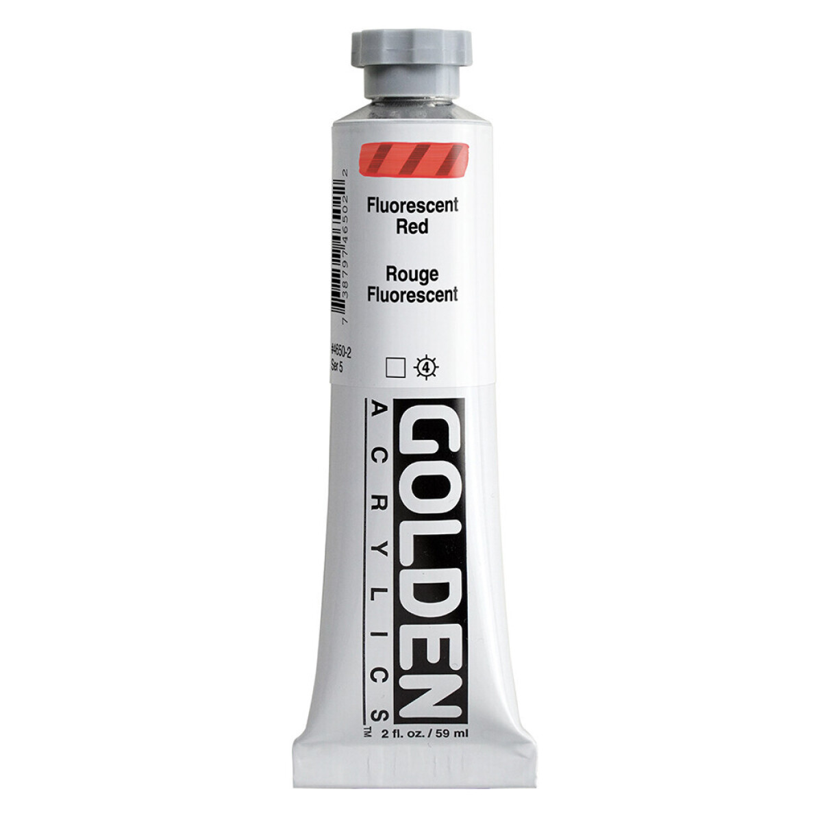 Akryl Golden HB 59ml – 4650 Fluorescent Red