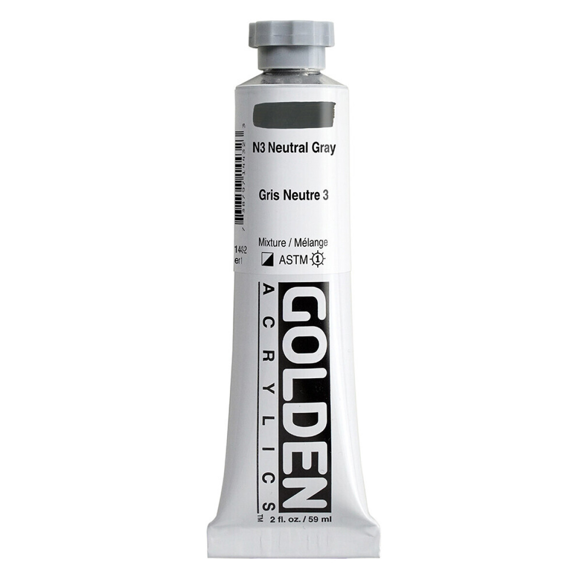 Akryl Golden HB 59ml – 1443 N3 Neutral Grey