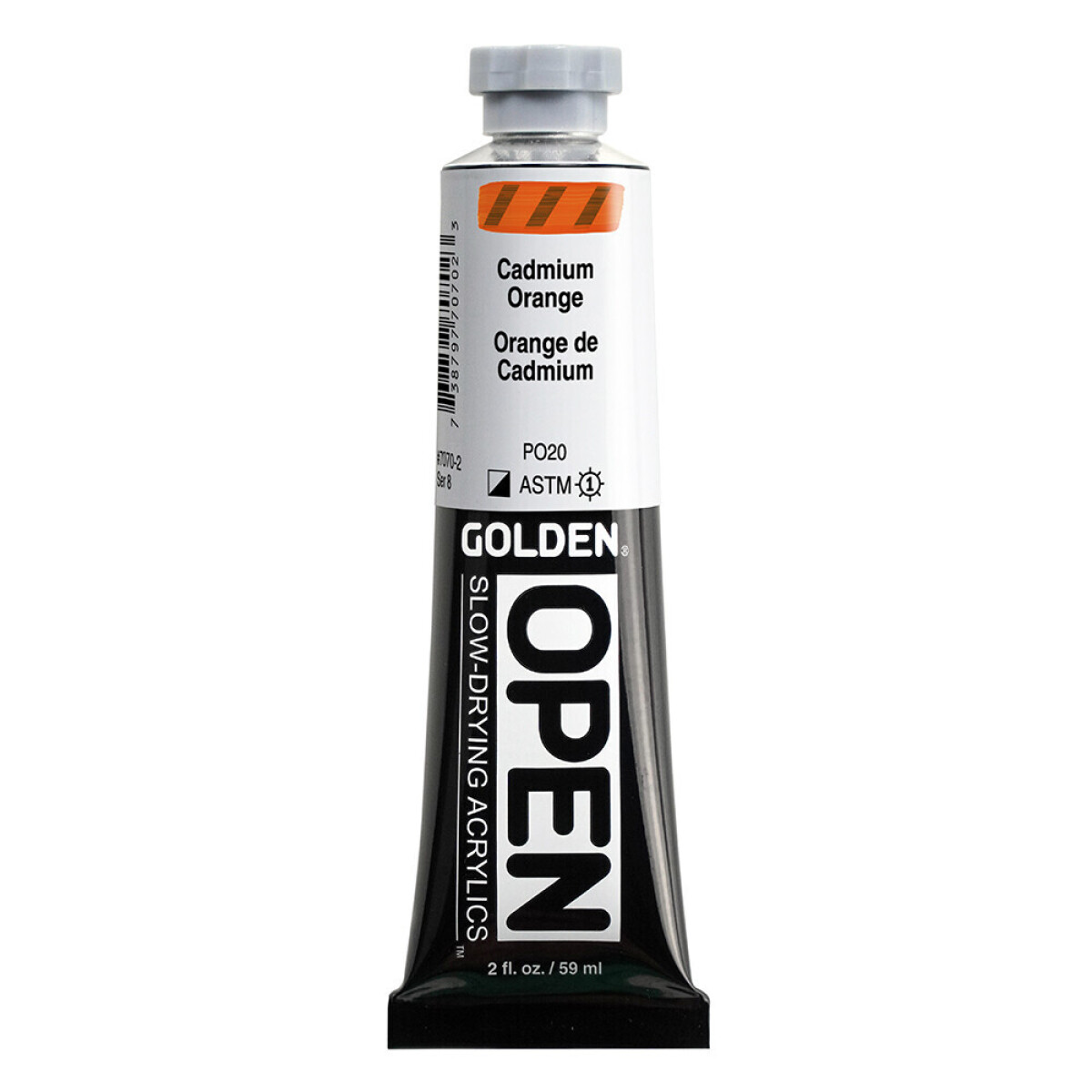 Akryl Golden Open 59ml – 7070 Cadmium Orange