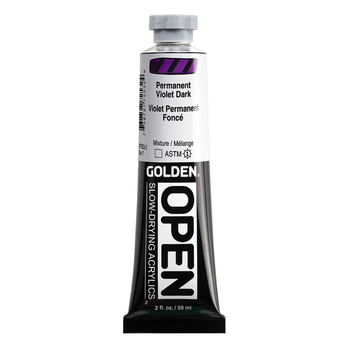 Akryl Golden Open 59ml – 7253 Permanent Violet Dark