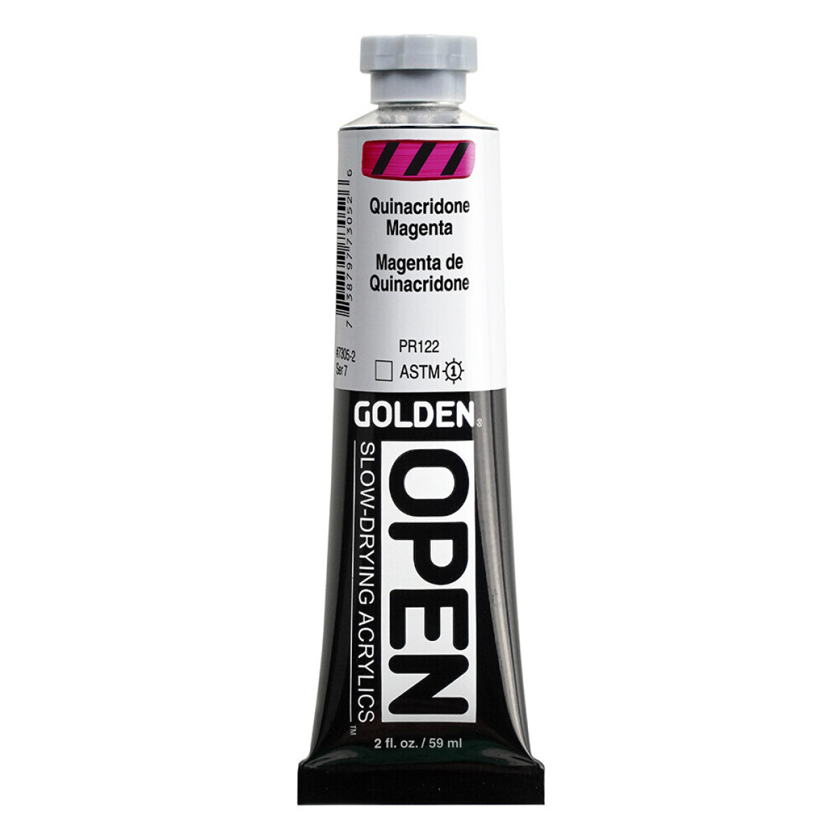 Akryl Golden Open 59ml – 7305 Quinacridone Magenta