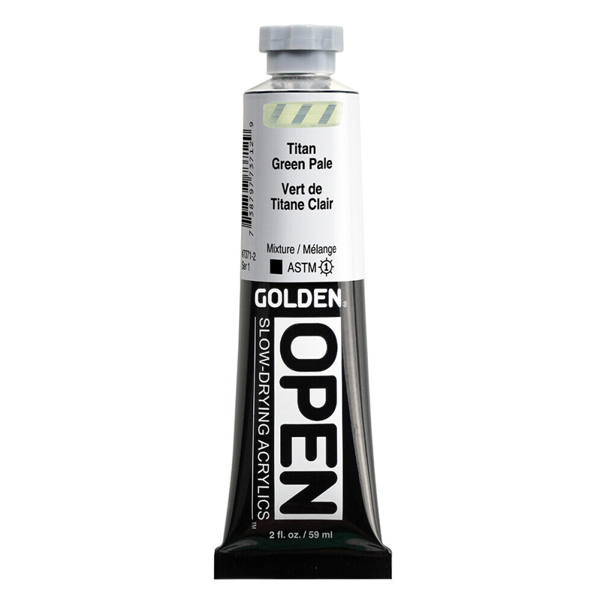 Akryl Golden Open 59ml – 7371 Titan Green Pale