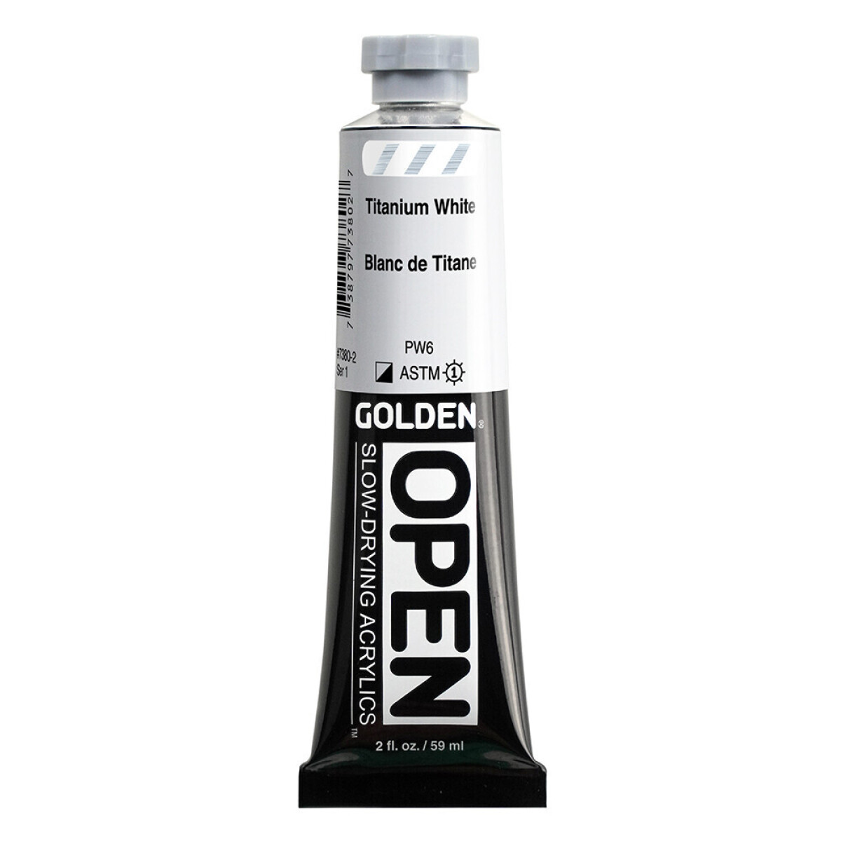 Akryl Golden Open 59ml – 7380 Titanium White