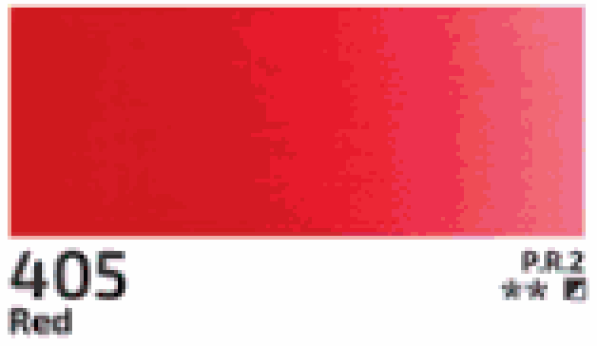 Akrylová barva Rosa 75ml – 405 red