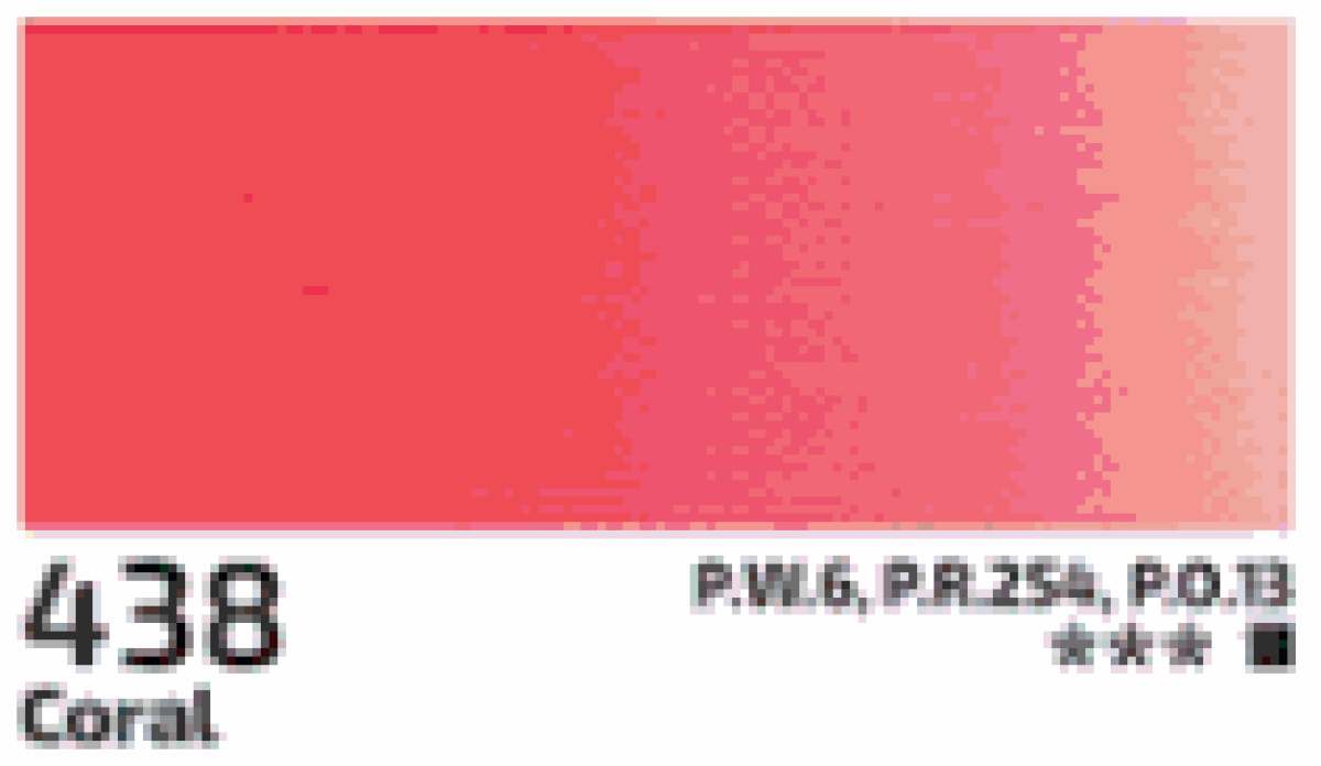Akrylová barva Rosa 75ml – 438 coral
