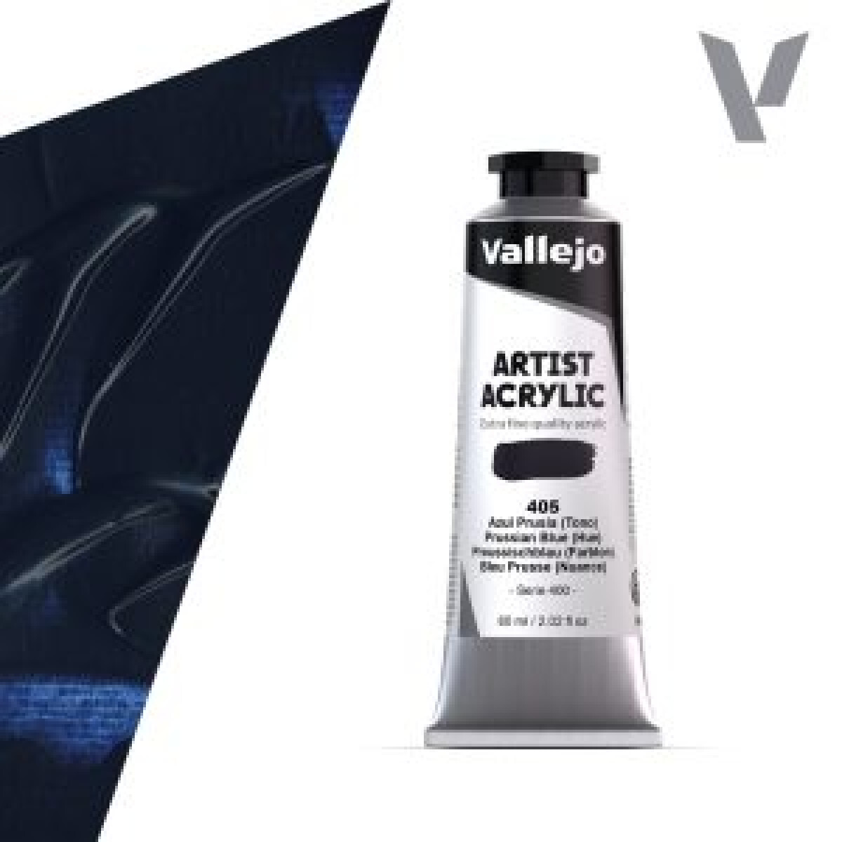 Akrylová barva Vallejo Artist 60ml – 405 Prussian Blue (Hue)